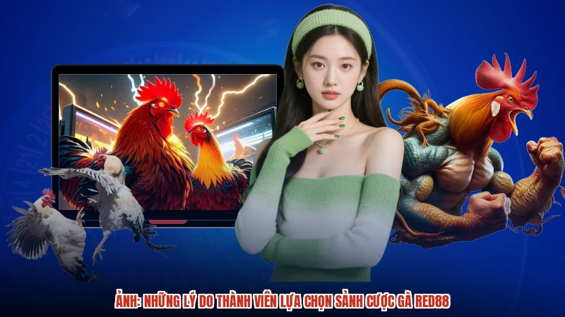 Những lý do thành viên lựa chọn sảnh cược gà RED88 Những lý do thành viên lựa chọn sảnh cược gà RED88