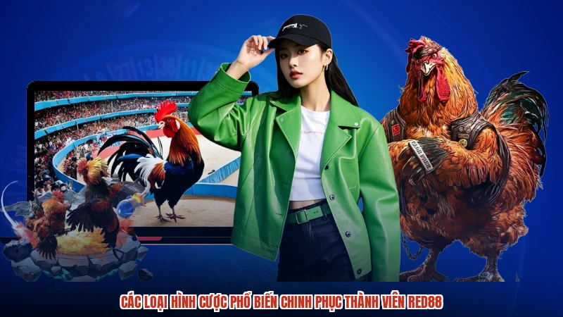 Các loại hình cược phổ biến chinh phục thành viên RED88 Các loại hình cược phổ biến chinh phục thành viên RED88