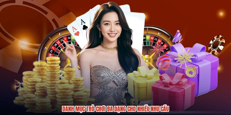 Danh mục trò chơi đa dạng cho nhiều nhu cầu