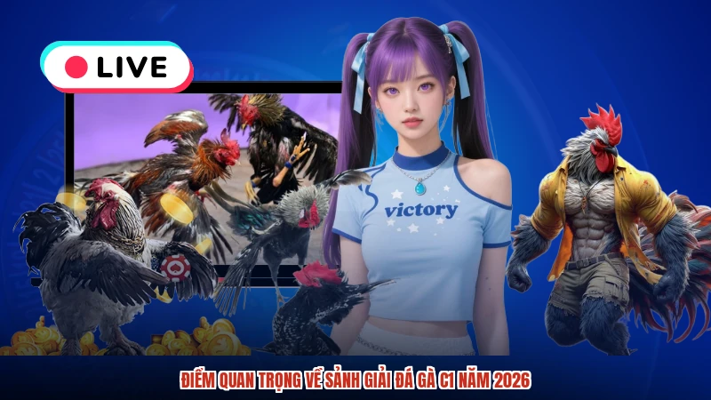 Điểm quan trọng về sảnh giải đá gà C1 năm 2026 Điểm quan trọng về sảnh giải đá gà C1 năm 2026