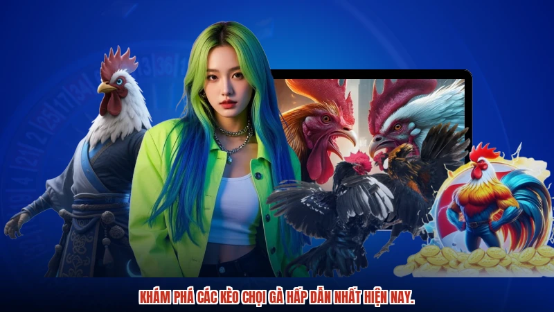 Khám phá các kèo chọi gà hấp dẫn nhất hiện nay.