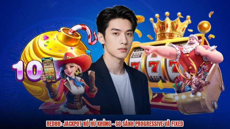 RED88: Jackpot Nổ Hũ Khủng - So Sánh Progressive Và Fixed