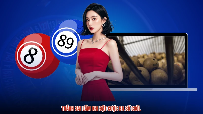 Tránh sai lầm khi đặt cược ba số cuối. Tránh sai lầm khi đặt cược ba số cuối.